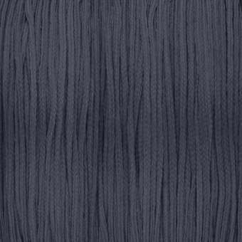 Satinband (100cm), 0,8mm breit, rund, dunkelgrau dunkelgrau