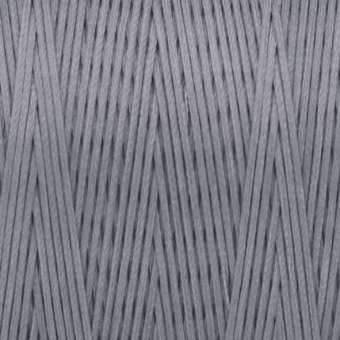 Gewachstes Band in Baumwolloptik (100cm), 1mm X 0,4mm breit, hellgrau hellgrau