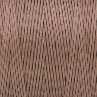 Gewachstes Band in Baumwolloptik (100cm), 1mm X 0,4mm breit, hellbraun hellbraun