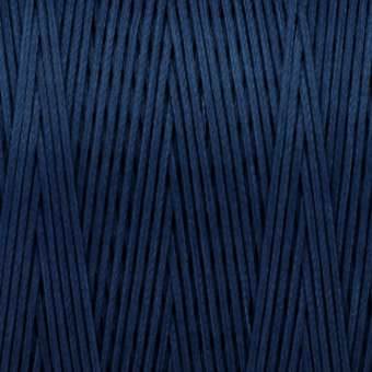 Gewachstes Band in Baumwolloptik (100cm), 1mm X 0,4mm breit, navy blau navy blau