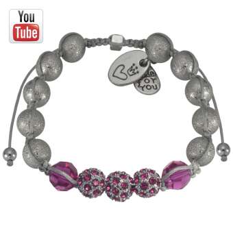 Video Anleitung Shamballa Armband 